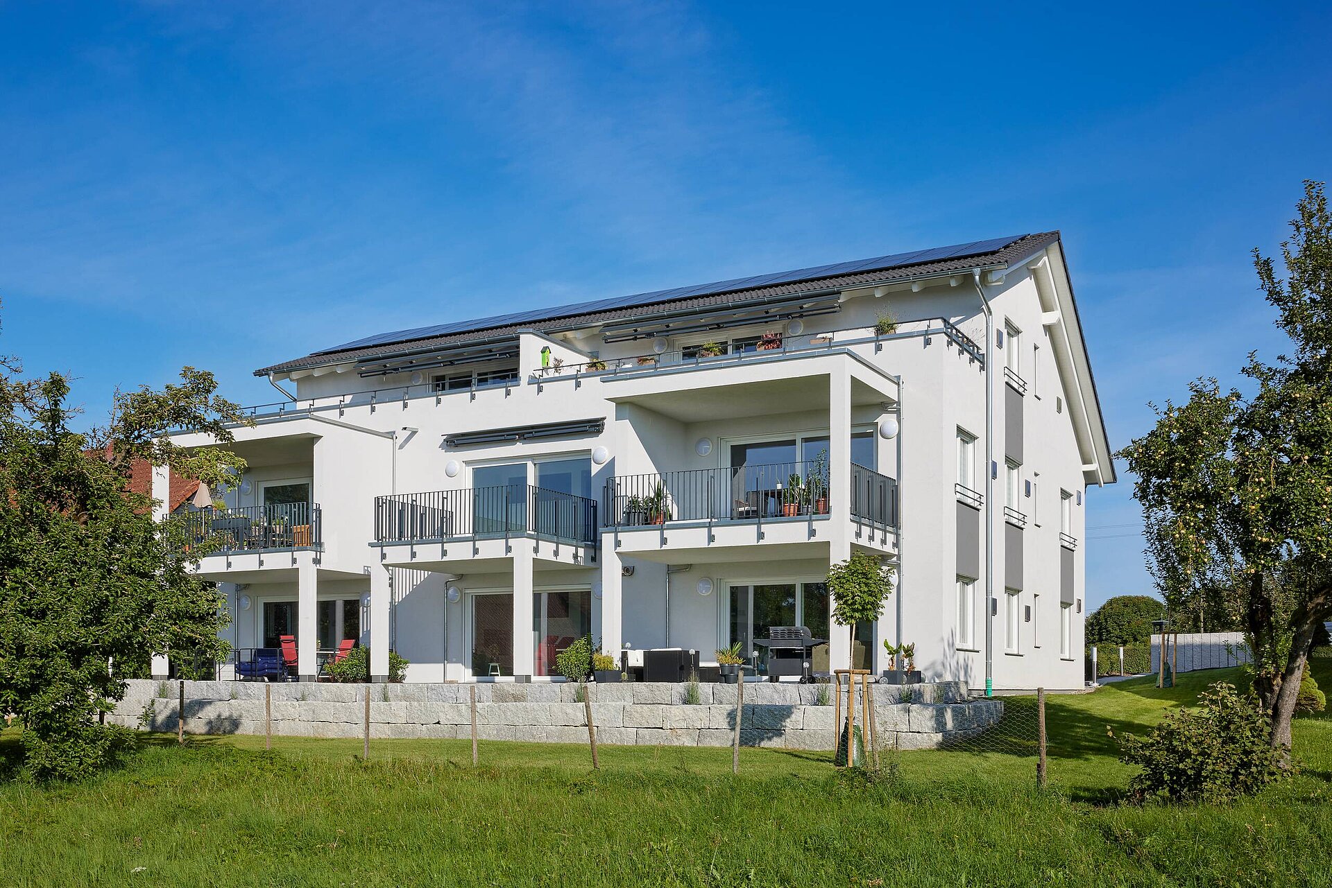 Mehrfamilienhaus in ökologischer Holzbauweise WeberHaus Objektbau