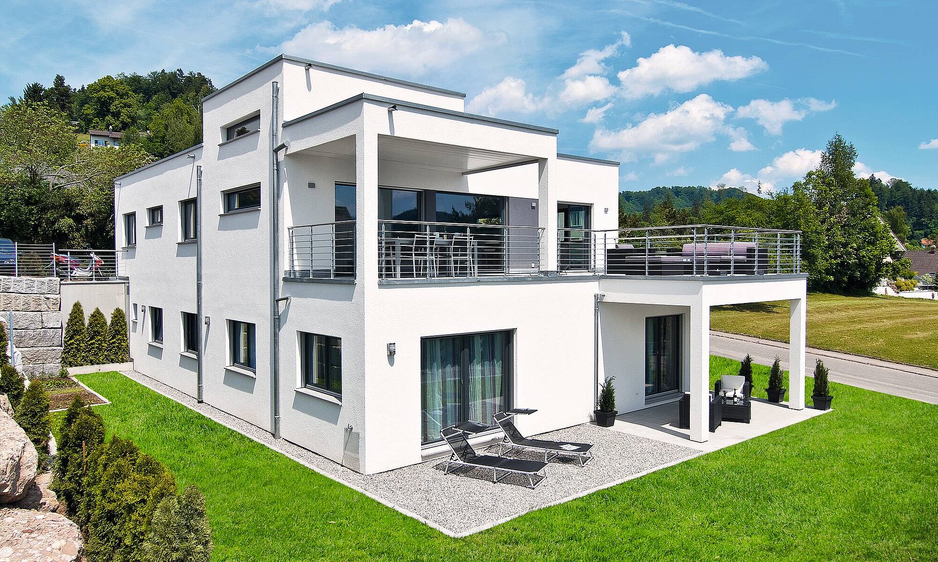 Musterhaus Adetswil Außenansicht