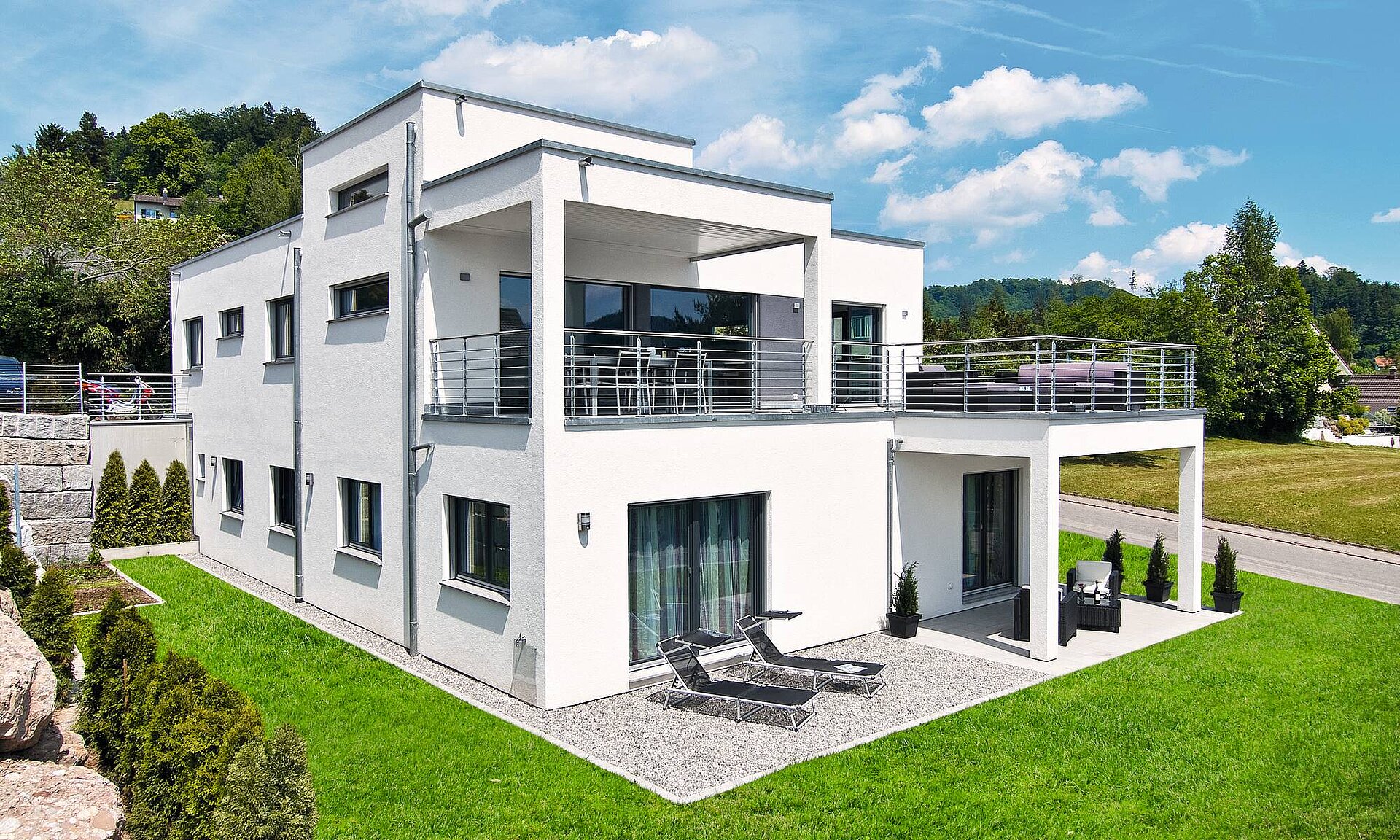 Musterhaus Adetswil Außenansicht